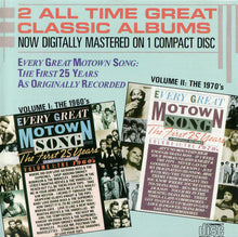 Various : Every Great Motown Song: The First 25 Years As Originally Recorded (CD, Comp, RM)