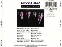 Level 42 : Level Best (A Collection Of Their Greatest Hits) (CD, Comp)