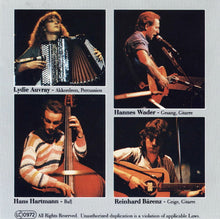 Hannes Wader Mit Lydie Auvray, Reinhard Bärenz, Hans Hartmann : Daß Nichts Bleibt Wie Es War - Live (CD, Album, RE)