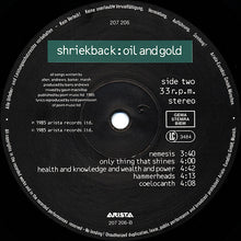 Shriekback : Oil And Gold (LP, Album)
