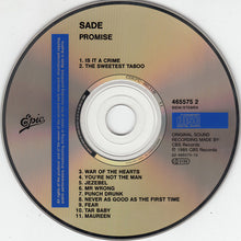 Sade : Promise (CD, Album, RE)