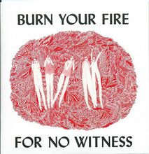 Angel Olsen : Burn Your Fire For No Witness (CD, Album, Promo, Car)