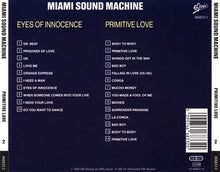 Miami Sound Machine : Eyes Of Innocence + Primitive Love (2xCD, Album, Comp, RE)