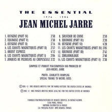Jean-Michel Jarre : The Essential (1976 - 1986) (CD, Comp)