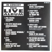 Various : In Concert - The Live Album Volume 1 (CD, Comp)