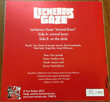 Lecherous Gaze : Animal Brain (7", Num, Gre)