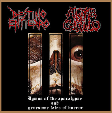 Destino/Entierro / Altar Of Giallo : Hymns Of The Apocalypse And Gruesome Tales Of Terror (CD, Album)