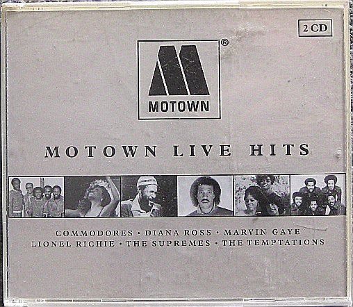 Various : Motown Live Hits (2xCD, Comp)