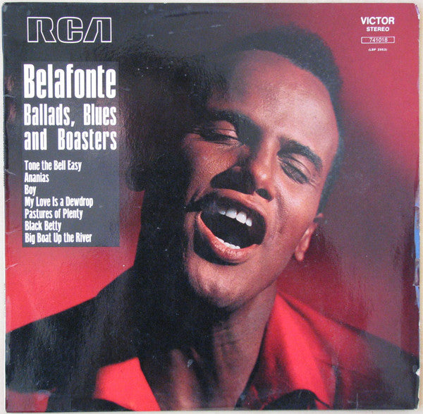 Harry Belafonte : Ballads, Blues And Boasters (LP, Album)