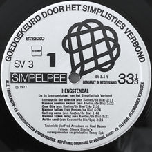 Het Simplisties Verbond : Hengstenbal (De Derde Langspeelplaat Van Het Simplisties Verbond) (LP, Album)