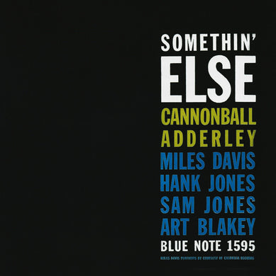 Cannonball Adderley : Somethin' Else (CD, Album, RE, RM)