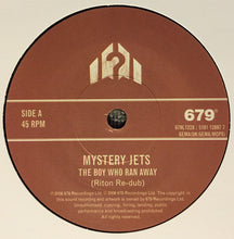 Mystery Jets : The Boy Who Ran Away (7", Single)