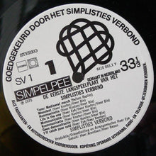 Het Simplisties Verbond : De Eerste Langspeelplaat Van Het Simplisties Verbond (LP, Album)