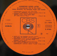 Herb Wonder : Hammond Goes Latin (2xLP, Album, Gat)