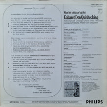 Cabaret Don Quishocking* : Waar Het Valt Daar Legt Het (LP, Album)