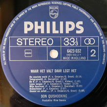 Cabaret Don Quishocking* : Waar Het Valt Daar Legt Het (LP, Album)