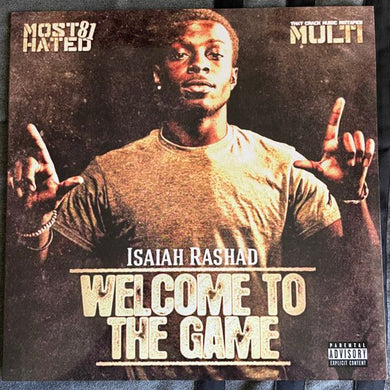Isaiah Rashad Welcome To The Game LP White Vinyl