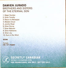 Damien Jurado : Brothers And Sisters Of The Eternal Son (CD, Album, Promo, Car)