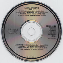 Barbra Streisand : Guilty (CD, Album, RE)