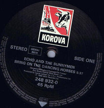 Echo & The Bunnymen : Bring On The Dancing Horses (Extended Mix) (12", Single)