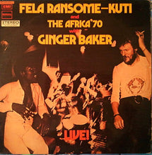 Fela Kuti and Africa 70 with Ginger Baker : Live! (LP, Album)