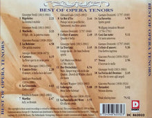 Various : Best Of Opera Tenors (CD, Album, Comp)
