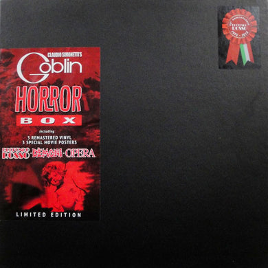 Claudio Simonetti's Goblin : Horror Box (Box, Comp, Ltd, Num, RM + 2xLP, Album + 10