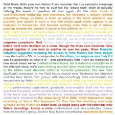 Field Music : Write Your Own History (CD, Comp, Promo)