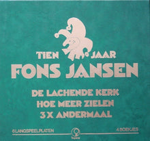 Fons Jansen : Tien Jaar Fons Jansen (2xLP, RE + 2xLP, RE + 2xLP, RE + Box, Comp)