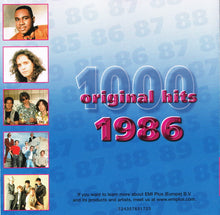 Various : 1000 Original Hits 1986 (CD, Comp)