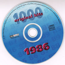 Various : 1000 Original Hits 1986 (CD, Comp)