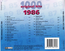 Various : 1000 Original Hits 1986 (CD, Comp)