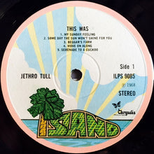 Jethro Tull : This Was (LP, Album, RP, Pal)