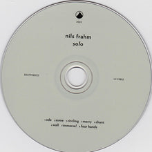 Nils Frahm : Solo (CD, Album)