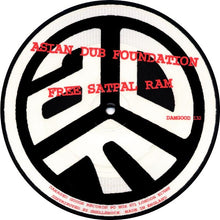 Atari Teenage Riot / Asian Dub Foundation : Paranoid / Free Satpal Ram (7", Pic)