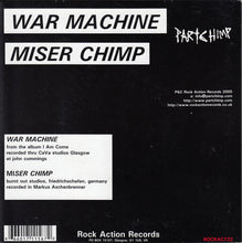 Part Chimp : War Machine (7", Single)