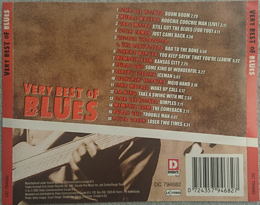 Various : Very Best Of Blues (CD, Comp)