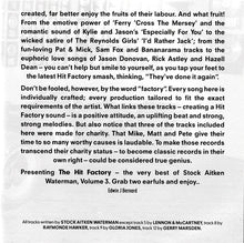 Various : Hit Factory 3 - The Best Of Stock Aitken Waterman (CD, Album, Comp + CD, Album, Comp, Mixed)