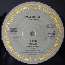 Pierre Boulez, New York Philharmonic - Dukas* / Roussel* : La Péri / Symphony No. 3 (LP, Album, Quad)