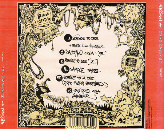 Eboman : Bounce To Diss - E.P. (CD, EP)