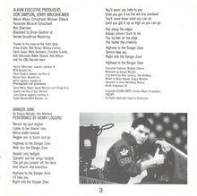 Various : Top Gun - Original Motion Picture Soundtrack (CD, Album, RE, Aus)
