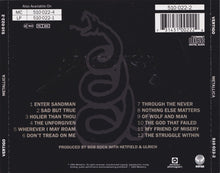 Metallica : Metallica (CD, Album, RE, Cin)