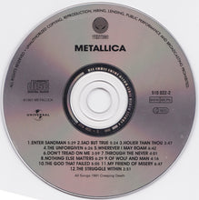 Metallica : Metallica (CD, Album, RE, Cin)
