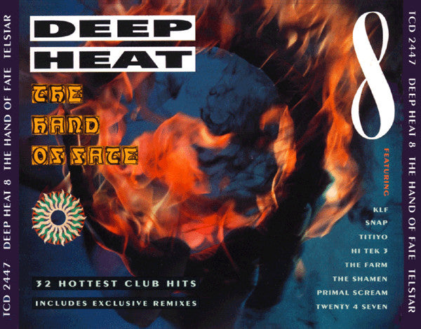 Various : Deep Heat 8 - The Hand Of Fate (2xCD, Comp, P/Mixed)