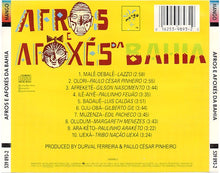 Various : Afros E Afoxés Da Bahia (CD, Album, RE)