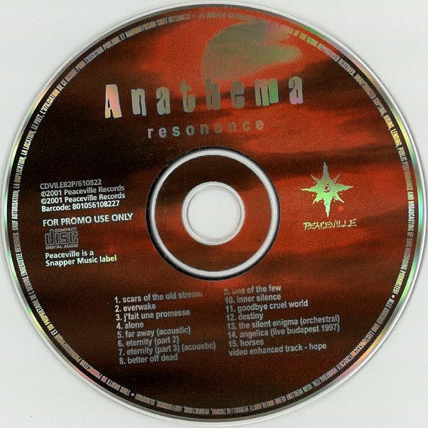 Anathema : Resonance (CD, Comp, Enh, Promo)