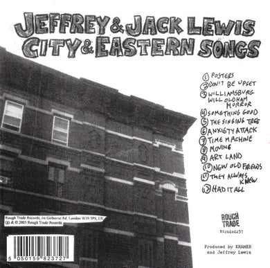 Jeffrey Lewis & Jack Lewis (2) : City & Eastern Songs (CD, Album)