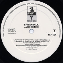 Shriekback : Jam Science (LP, Album)