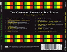 Various : The Original Reggae & Ska Album (20 Classic Reggae And Ska Hits) (CD, Comp)