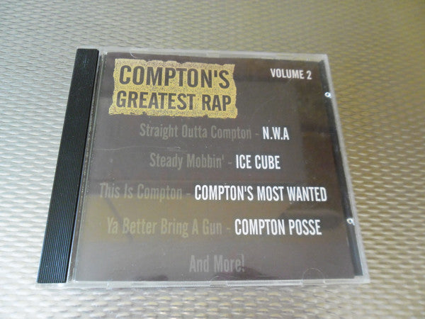 Various : Compton's Greatest Rap Volume 2 (CD, Comp)